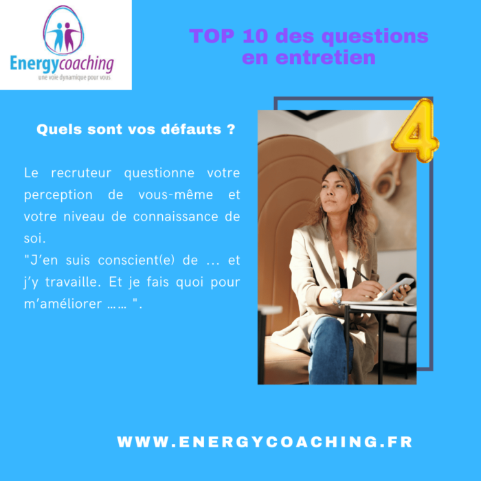 Top 10 des questions en entretien d'embauche - Energycoaching