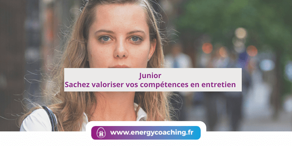 Junior Sachez valoriser vos compétences en entretien