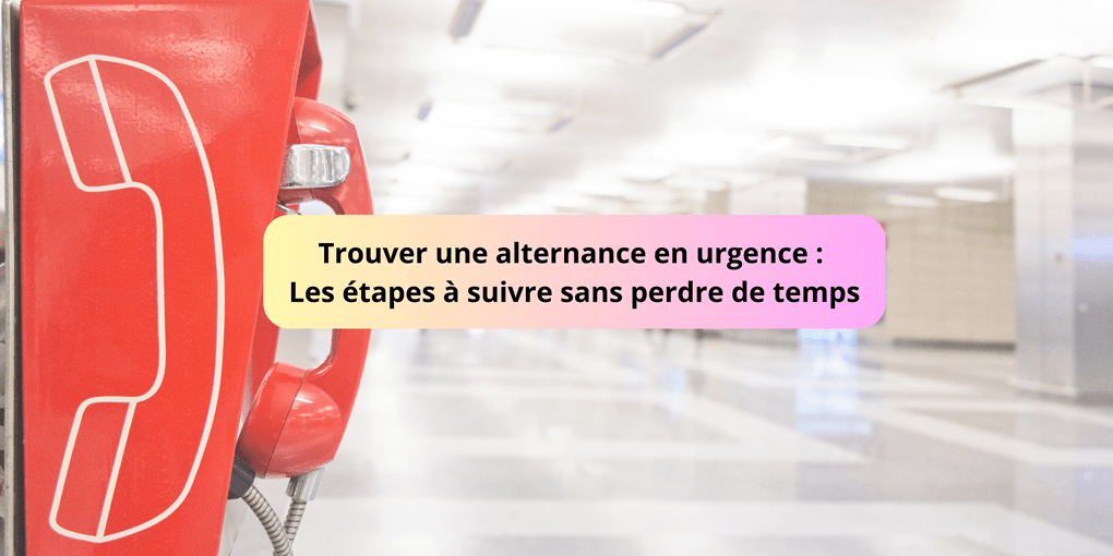 Trouver une alternance en urgence Energy Coaching