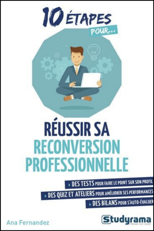 Livre Réussir sa reconversion professionnelle Ana Fernandez coach emploi