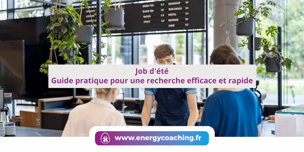 Job d’été pour une recherche efficace et rapide