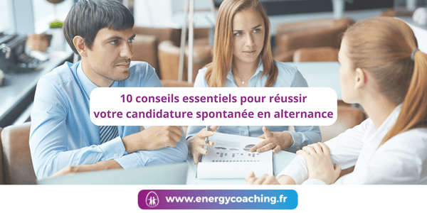 Top 5 des conseils incontournables pour réussir votre candidature spontanée en alternance.