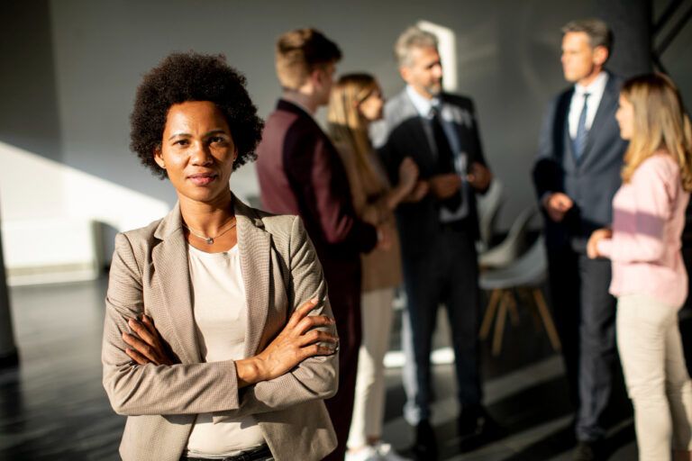 Mixte femme leader Coaching recherche d'emploi