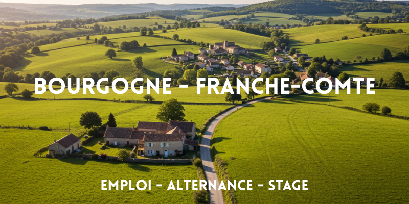 offres emploi region BOURGOGNE FRANCHE COMTE