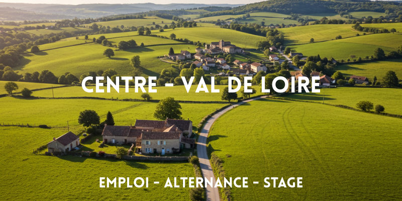 offres emploi region CENTRE VAL DE LOIRE