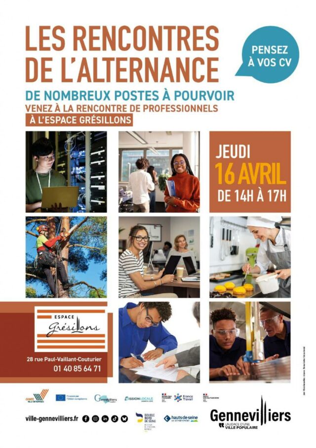 Affiche Salon de alternance - Gennevilliers 2026 avec Ana Fernandez Energycoaching